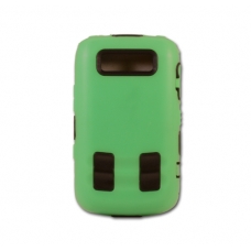 Hard Case Combo Design Groen/Zwart voor BlackBerry 9700 Bold