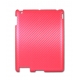 Hard Case Carbon Fiber Pink voor Apple iPad2/ iPad3