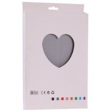 Hard Case Slim met Lederen Smart Cover Wit/Grijs voor iPad2/ iPad3