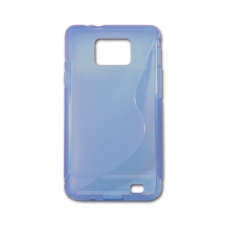 TPU Case S-Line Licht Blauw voor Samsung i9100 Galaxy S II