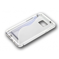 TPU Case S-Line Transparant voor Samsung i9100 Galaxy S II