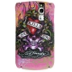 Ed Hardy Faceplate LKS Pink voor BlackBerry 8900 Curve