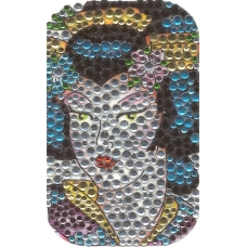 Ed Hardy Universal Crystal Decal Sticker Geisha