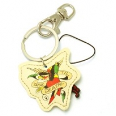 Ed Hardy True Til Death Sleutelhanger