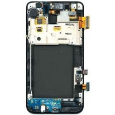 Samsung GT-i9100 Galaxy S II Frontcover en Display Unit Zwart