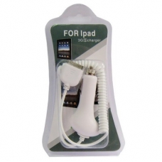 Autolader Wit voor Apple iPad/ iPhone / iPod (1000 mAh)