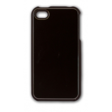 Hard Case Combo Metal Surface Zwart voor iPhone 4/ 4S
