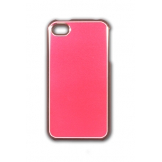 Hard Case Combo Metal Surface Roze voor iPhone 4/ 4S