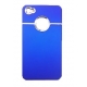 Hard Case Electro Style Donker Blauw voor Apple iPhone 4
