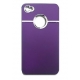 Hard Case Electro Style Paars voor Apple iPhone 4