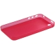 Silicon Case Xtremethin Mat Rood (0.2mm) voor iPhone 4