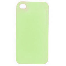 Silicon Case Xtremethin Mat Groen (0.2mm) voor iPhone 4