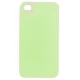 Silicon Case Xtremethin Mat Groen (0.2mm) voor iPhone 4