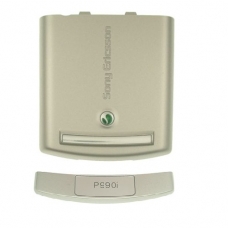 Sony Ericsson P990i Accudeksel en Lower Front Bezel Zilver