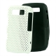 Silicon Case Duo Hard Perforated Wit voor BlackBerry 9700 Bold/ 9780 Bold