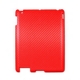 Hard Case Carbon Fiber Rood voor Apple iPad2/ iPad3