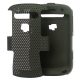 Silicon Case Duo Hard Perforated Zwart voor BlackBerry 9900/ 9930