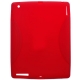 Silicon Case Durable Rood voor Apple iPad2/ iPad3