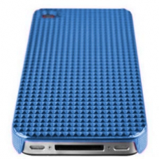 Hard Case Electro Chroom Cube Blauw voor Apple iPhone 4