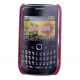 Hard Case Krokodil Leder Rood voor BlackBerry 8520 Curve