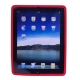 Silicon Case Cirkels Design Rood voor Apple iPad2/ iPad3