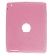 Silicon Case Cirkels Design Pink voor Apple iPad2/ iPad3