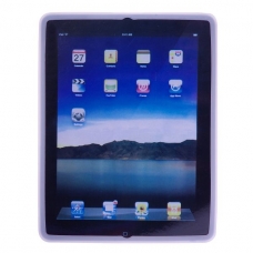 Silicon Case Cirkels Design Wit voor Apple iPad2/ iPad3