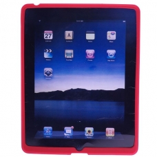 Silicon Case Rood voor Apple iPad2/ iPad3