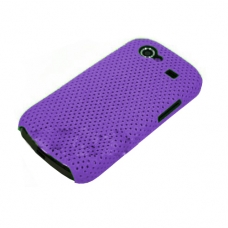 Hard Case Perforated Mesh Paars voor Samsung GT-i9020 Google Nexus S