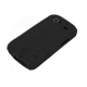 Hard Case Perforated Mesh Zwart voor Samsung GT-i9020 Google Nexus S