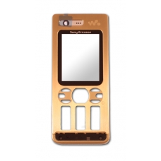 Sony Ericsson W880i Frontcover Classic Goud zonder Logo