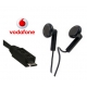 Vodafone Headset Stereo MicroUSB Zwart