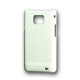 Hard Case Carbon Fiber Wit voor Samsung i9100 Galaxy S II