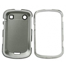 Hard Case Combo Aluminium Design Zilver voor BlackBerry 9900 Bold/ 9930 Bold