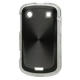 Hard Case Combo Aluminium Design Zwart voor BlackBerry 9900 Bold/ 9930 Bold
