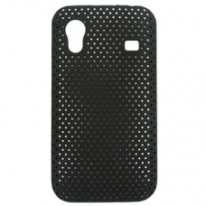 Hard Case Perforated Mesh Zwart voor Samsung GT-S5830 Galaxy Ace