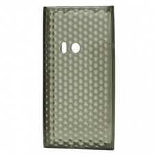 TPU Silicon Case Diamond Design Grijs voor Nokia N9