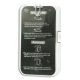 TPU Silicon Bumper Electro Design Zilver voor iPhone 4/ 4S