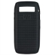 BlackBerry Silicone Case Wonka Grid Zwart (ACC-31614-201)