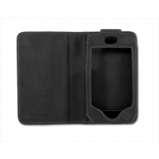 Leder Beschermtasje Book Type Zwart voor Apple iPhone 1G/ 2G/ 3G/ 3GS