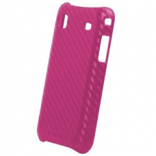 Hard Case Carbon Fiber Roze voor Samsung GT-i9000 Galaxy S