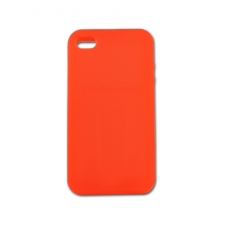Silicon Case Mat Rood voor iPhone 4/ 4S