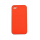 Silicon Case Mat Rood voor iPhone 4/ 4S