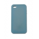Silicon Case Mat Blauw voor iPhone 4/ 4S