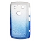Hard Case Druppel Design Transparant Blauw voor BlackBerry 9700 Bold/ 9780 Bold