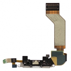 Apple iPhone 4S Systeem Connector Wit met Flex Kabel