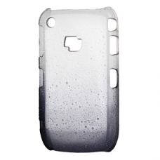 Hard Case Druppel Design Transparant Grijs voor BlackBerry 8520/ 9300 