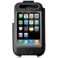 Belkin Formed Leder Beschermtasje Zwart voor Apple iPhone 3G/ 3GS