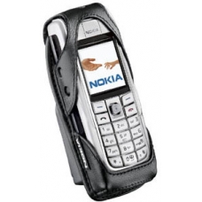 Nokia Leder Beschermtasje CP-64 Zwart 