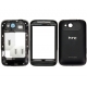 HTC Wildfire S Cover Set Zwart